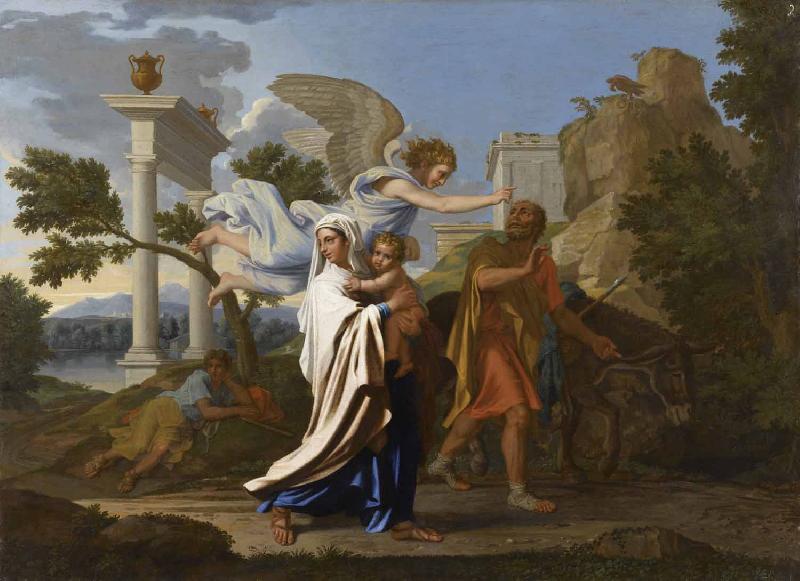 Nicolas Poussin Flight into Egypt